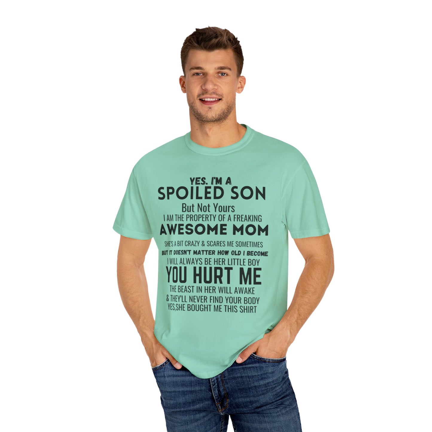 To My Son | Unisex Garment-Dyed T-shirt