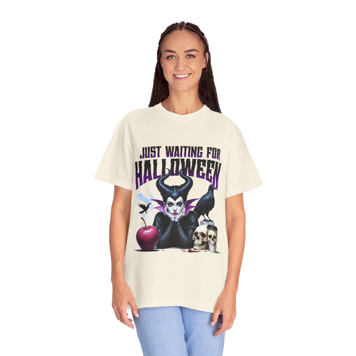 Happy Halloween /Maleficent/Unisex Garment-Dyed T-shirt