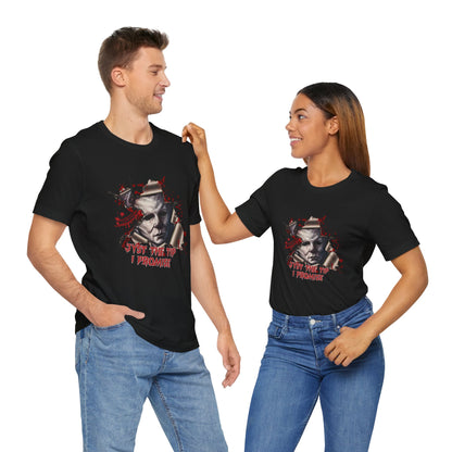 Happy Halloween/Michael/Unisex Jersey Short Sleeve Tee