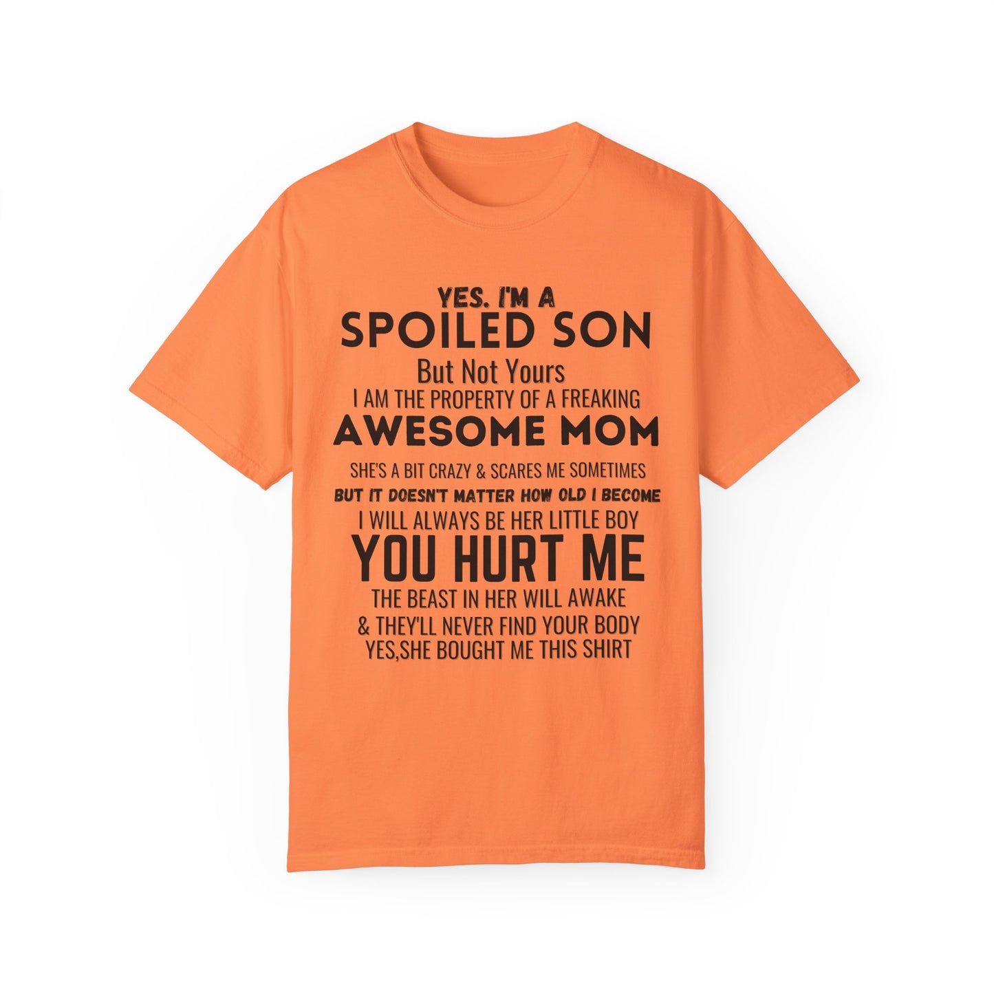 To My Son | Unisex Garment-Dyed T-shirt