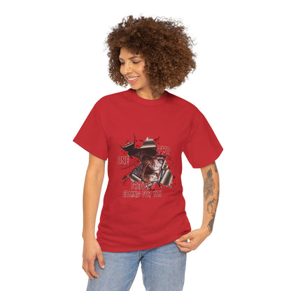 Happy Halloween/Freddy/Unisex Heavy Cotton Tee