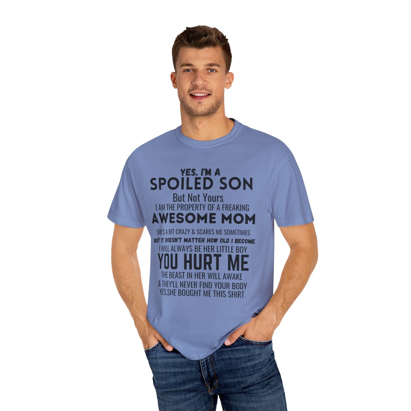 To My Son | Unisex Garment-Dyed T-shirt