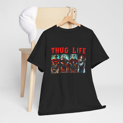 Happy Halloween/Thug Life/Unisex Heavy Cotton Tee