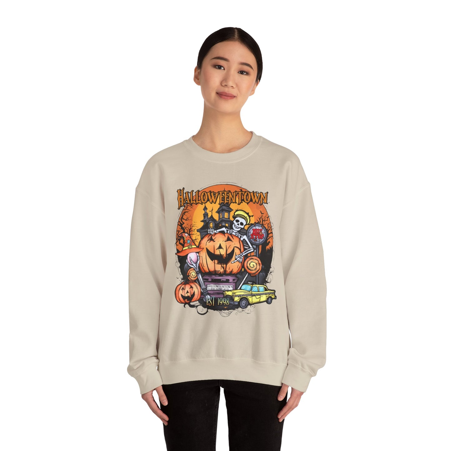 Happy Halloween / Halloweentown 2 / Unisex Heavy Blend™ Crewneck Sweatshirt