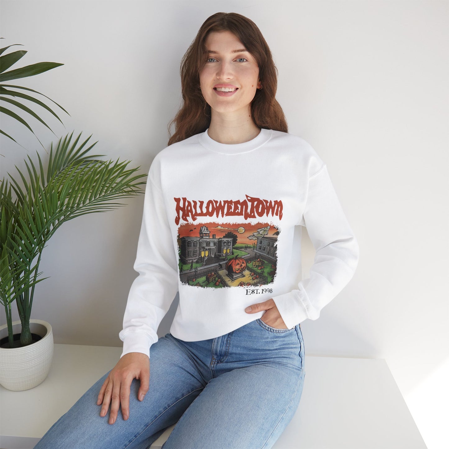 Happy Halloween / Halloweentown 7 / Unisex Heavy Blend™ Crewneck Sweatshirt