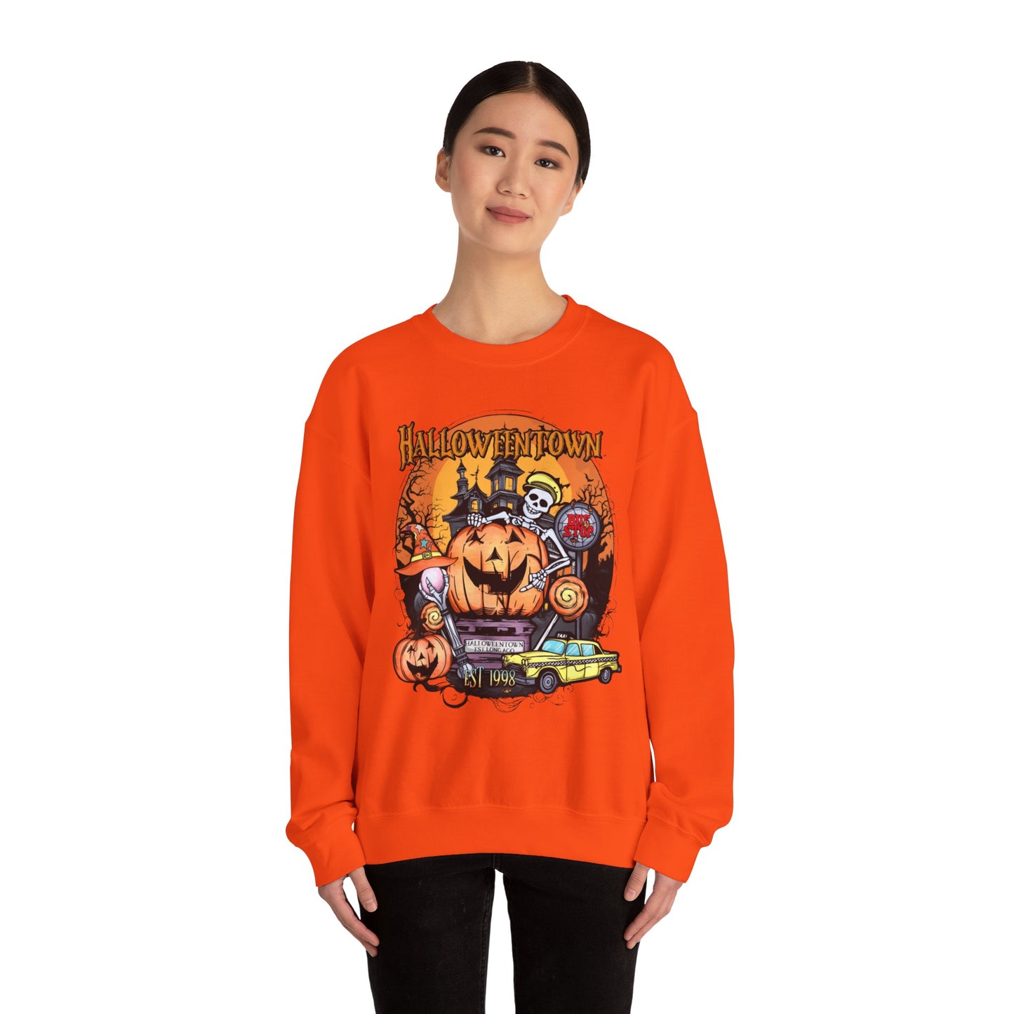 Happy Halloween / Halloweentown 2 / Unisex Heavy Blend™ Crewneck Sweatshirt