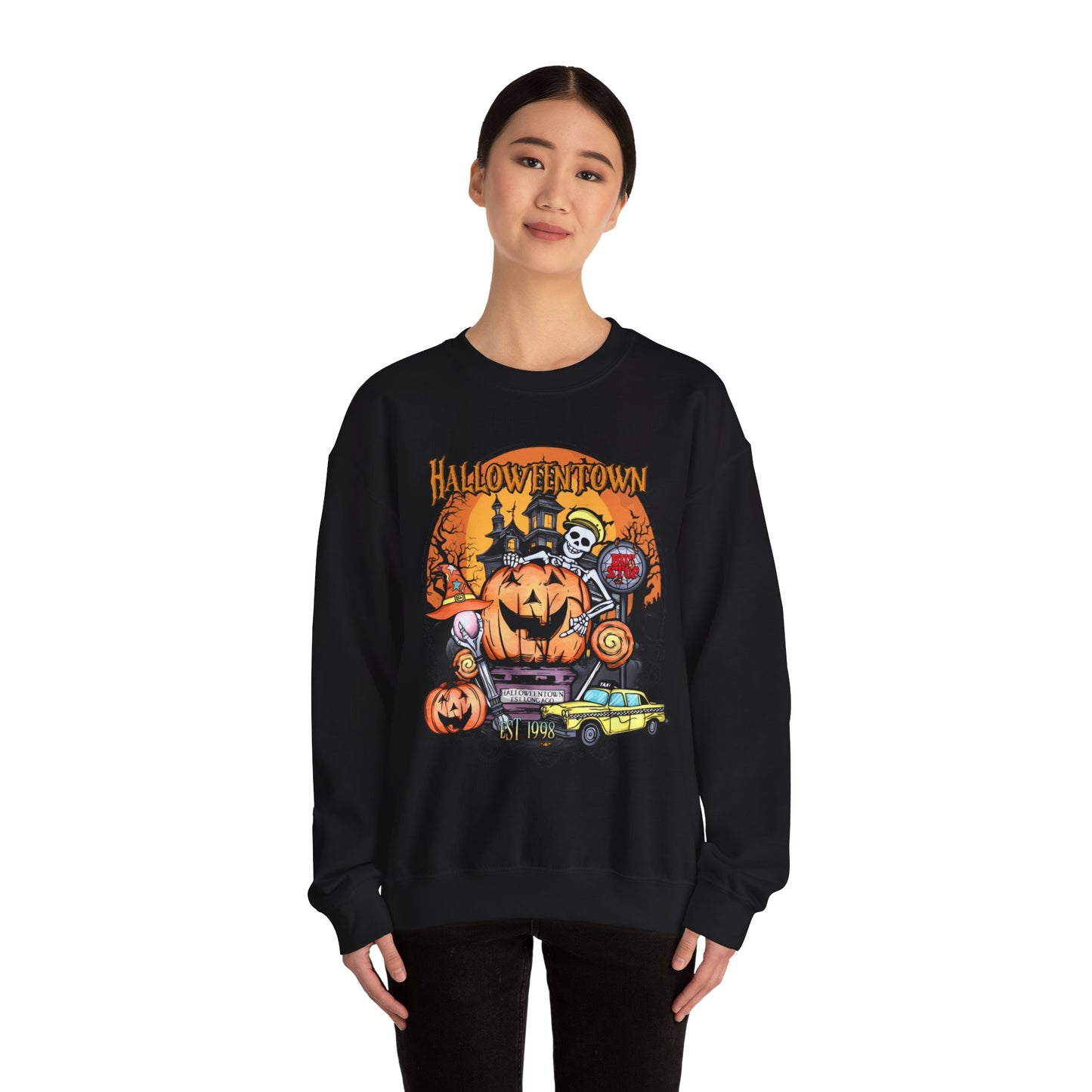 Happy Halloween / Halloweentown 2 / Unisex Heavy Blend™ Crewneck Sweatshirt