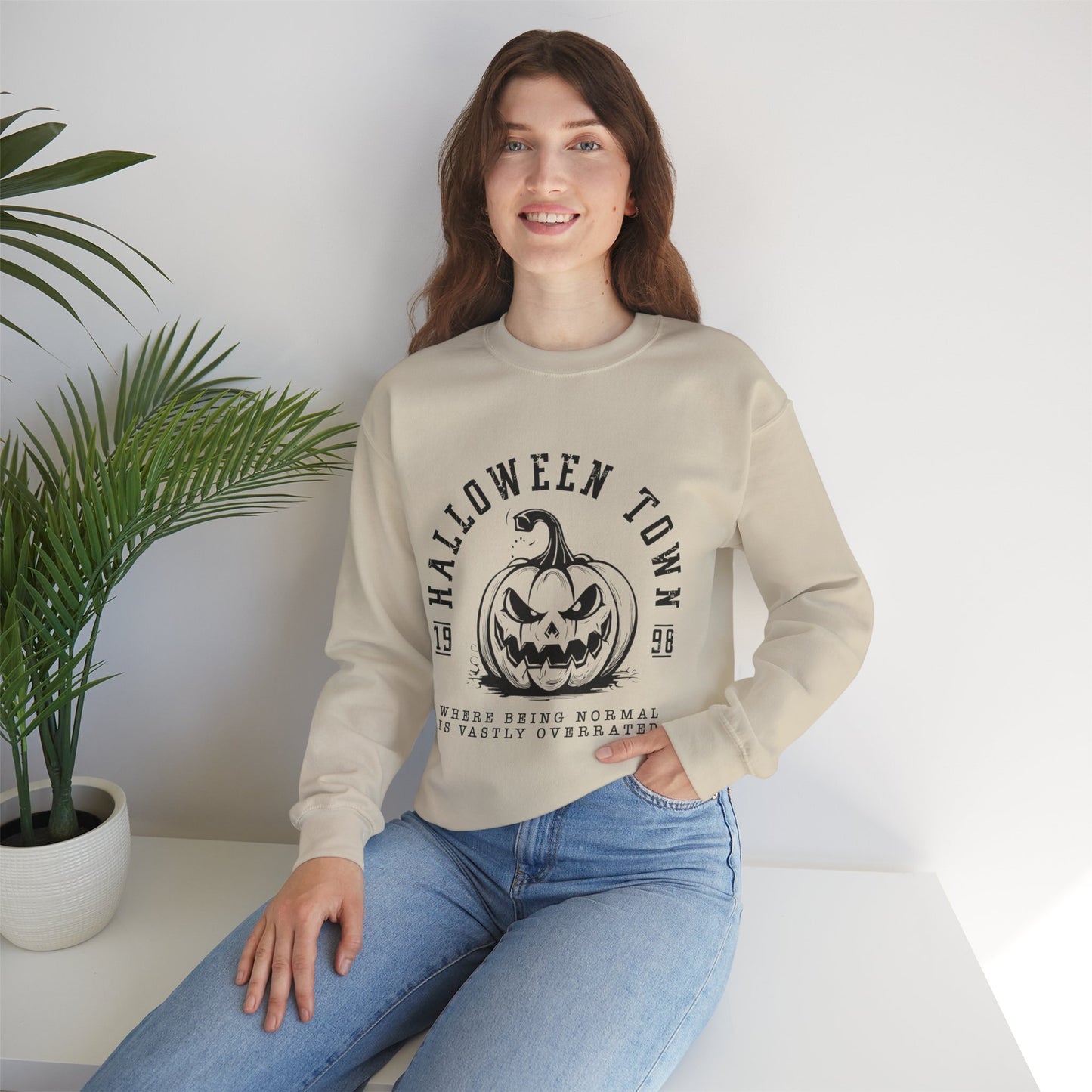 Happy Halloween / Halloweentown 4 / Unisex Heavy Blend™ Crewneck Sweatshirt