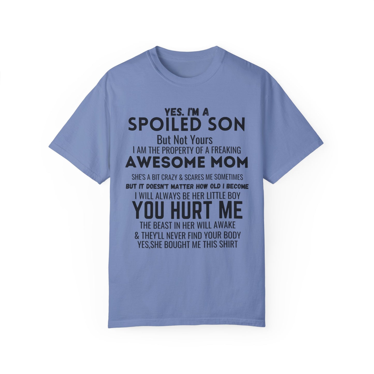 To My Son | Unisex Garment-Dyed T-shirt