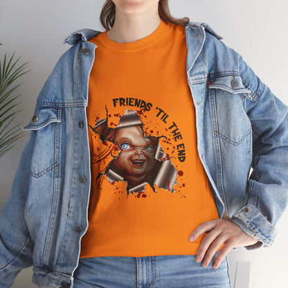 Happy Halloween/Chucky/Unisex Heavy Cotton Tee