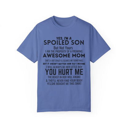 To My Son | Unisex Garment-Dyed T-shirt