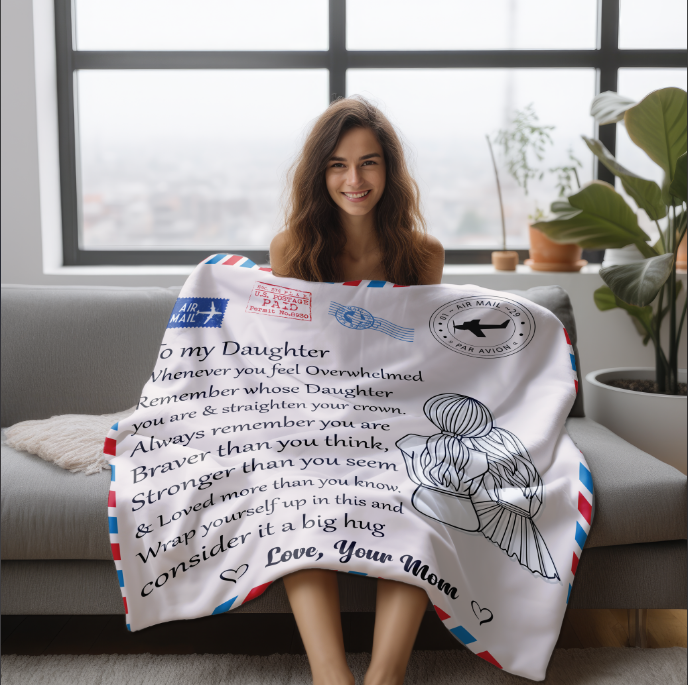 To My Daughter | FLM Arctic Fleece Blanket 50x60