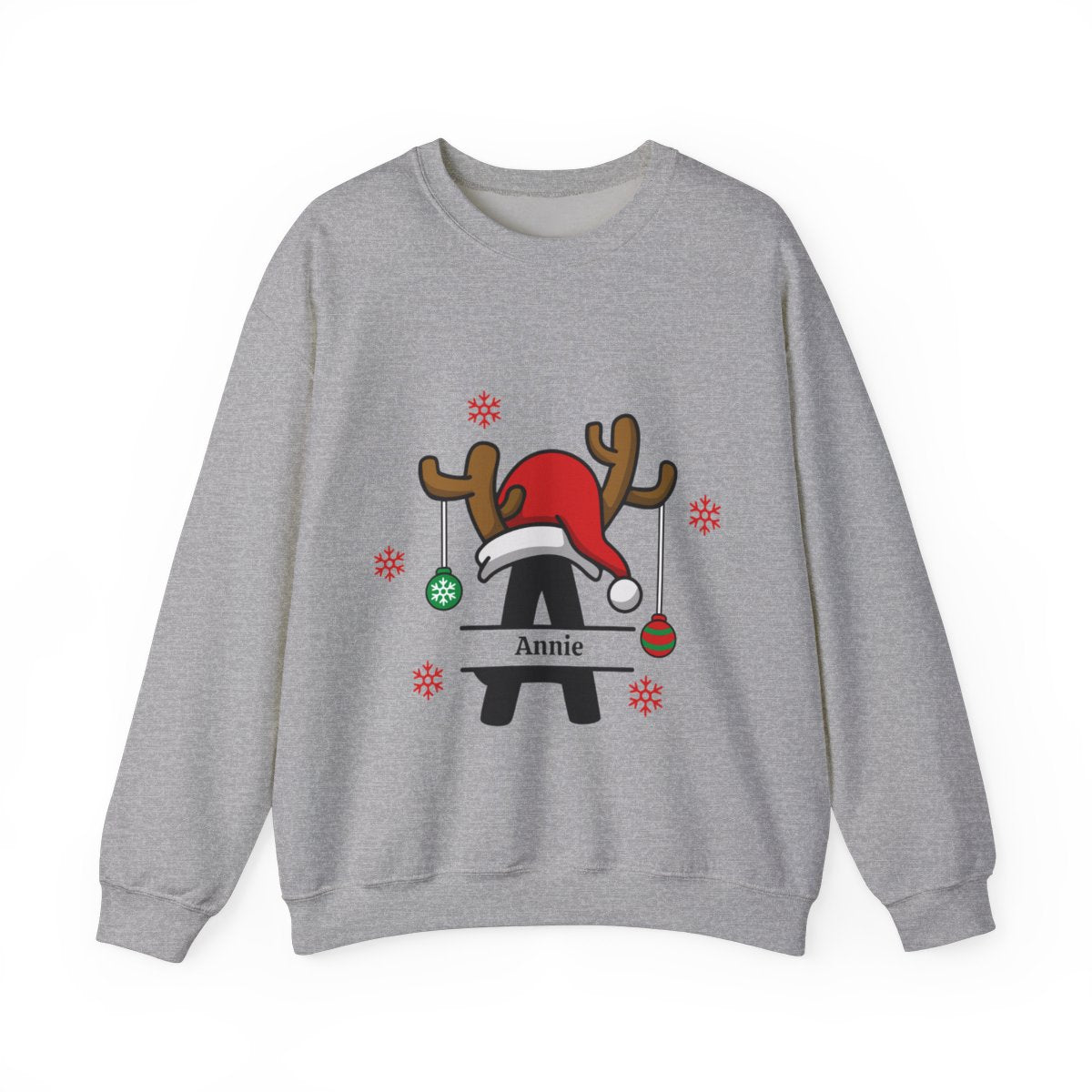 Personalized Christmas Letters with Santa Hat Sweatshirts/Hoodies