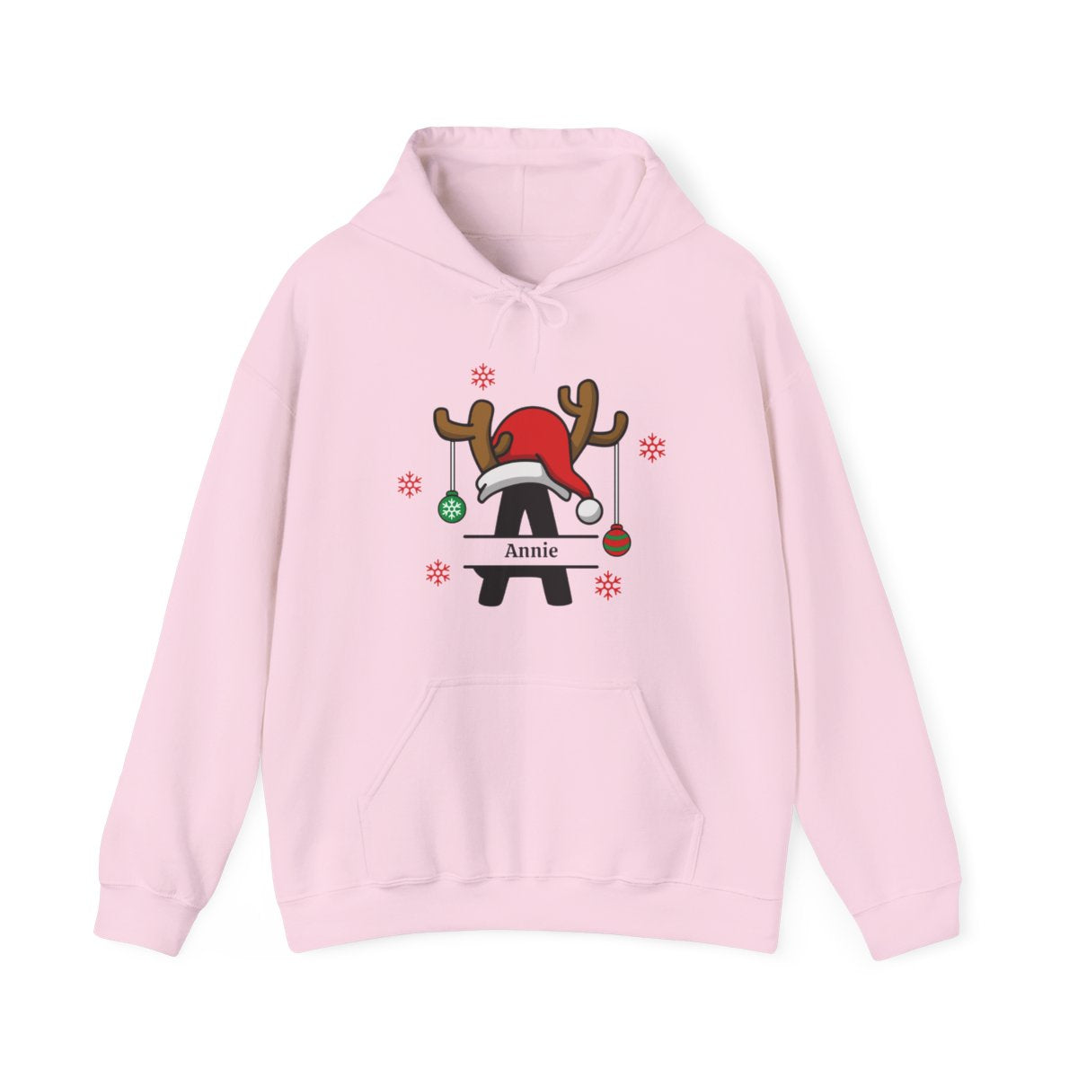 Personalized Christmas Letters with Santa Hat Sweatshirts/Hoodies